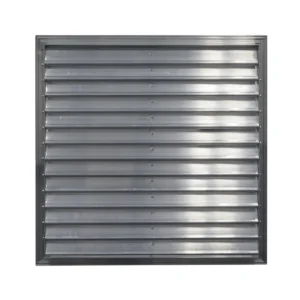 Wall Mount Panel Exhaust Fan Shutter - 24 Inch